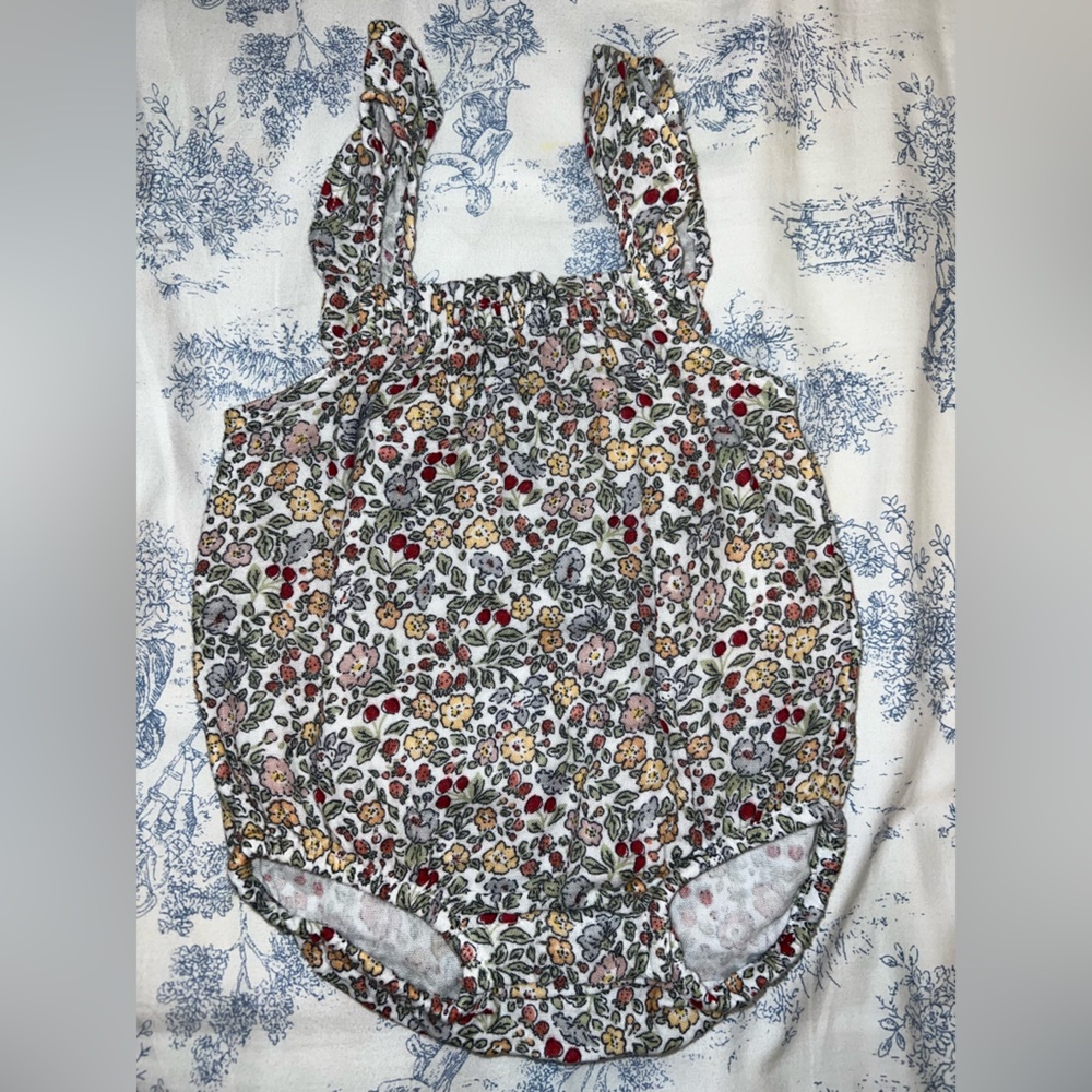 H&M Multicolor Floral Baby Outfit